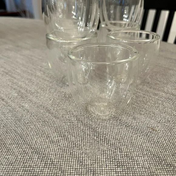 Bodum Double Walled Espresso Cups, Set of 8 - Picture 2 of 3